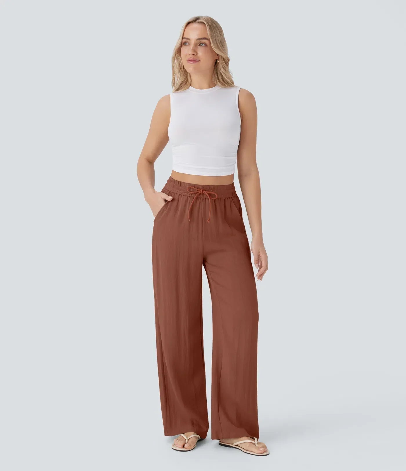 Elegant Linen Trousers