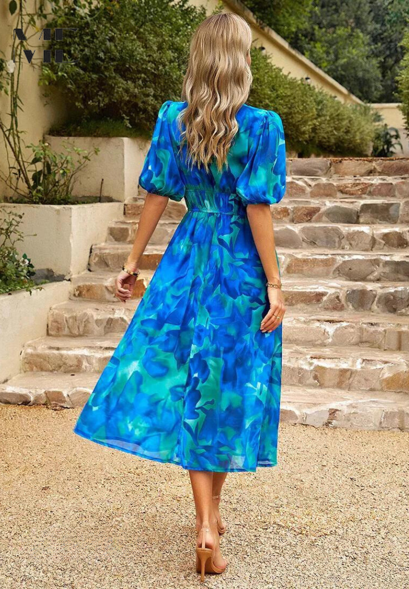 Flore Elegant Flower Dress