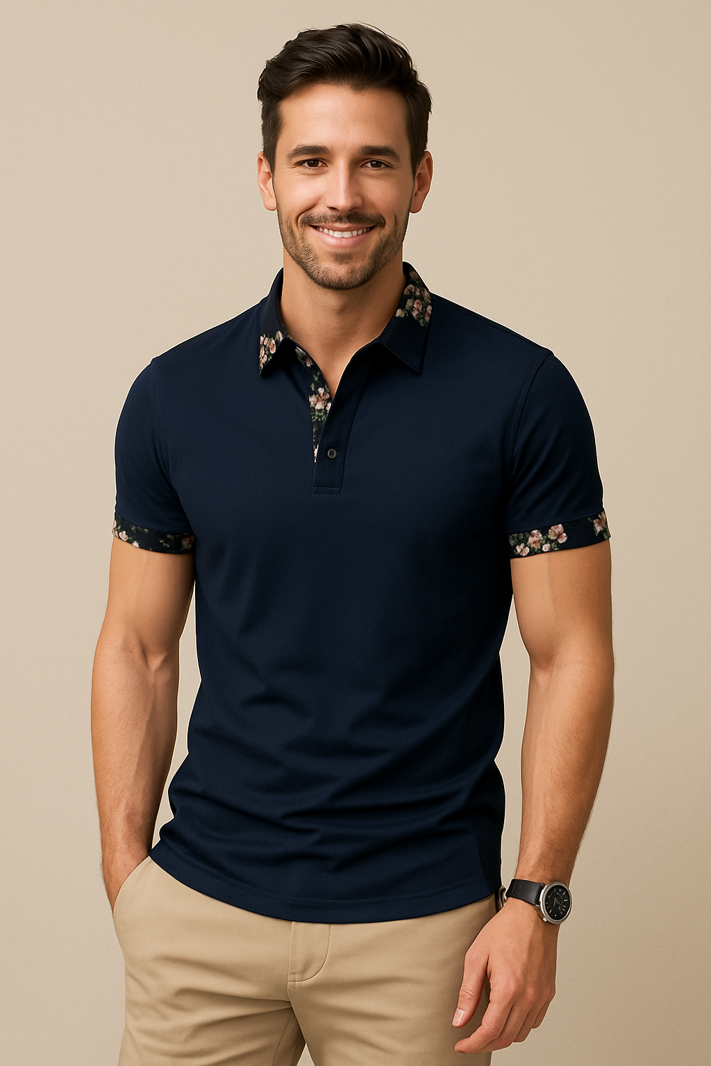 HERBERGER | Polo Shirt with Classic Fit