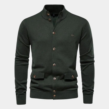 Knitted Cotton Cardigan
