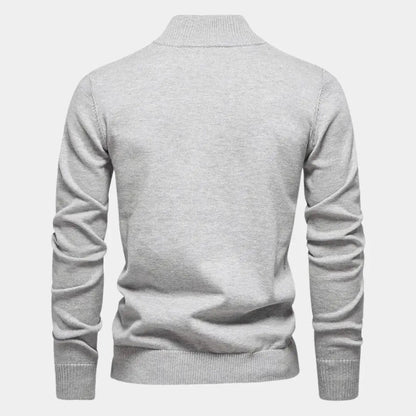 Half-Zip Knit Sweater