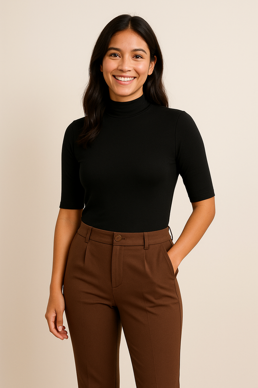 HERBERGER | Women's Seamless Top Form-Fitting and Soft for Style & Leisure