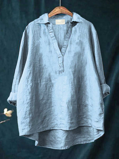 Andrea™ - Linen Blouse