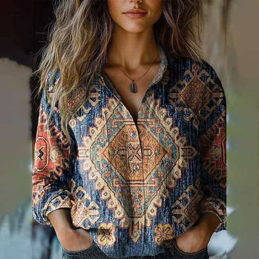 Blue Art Shirt