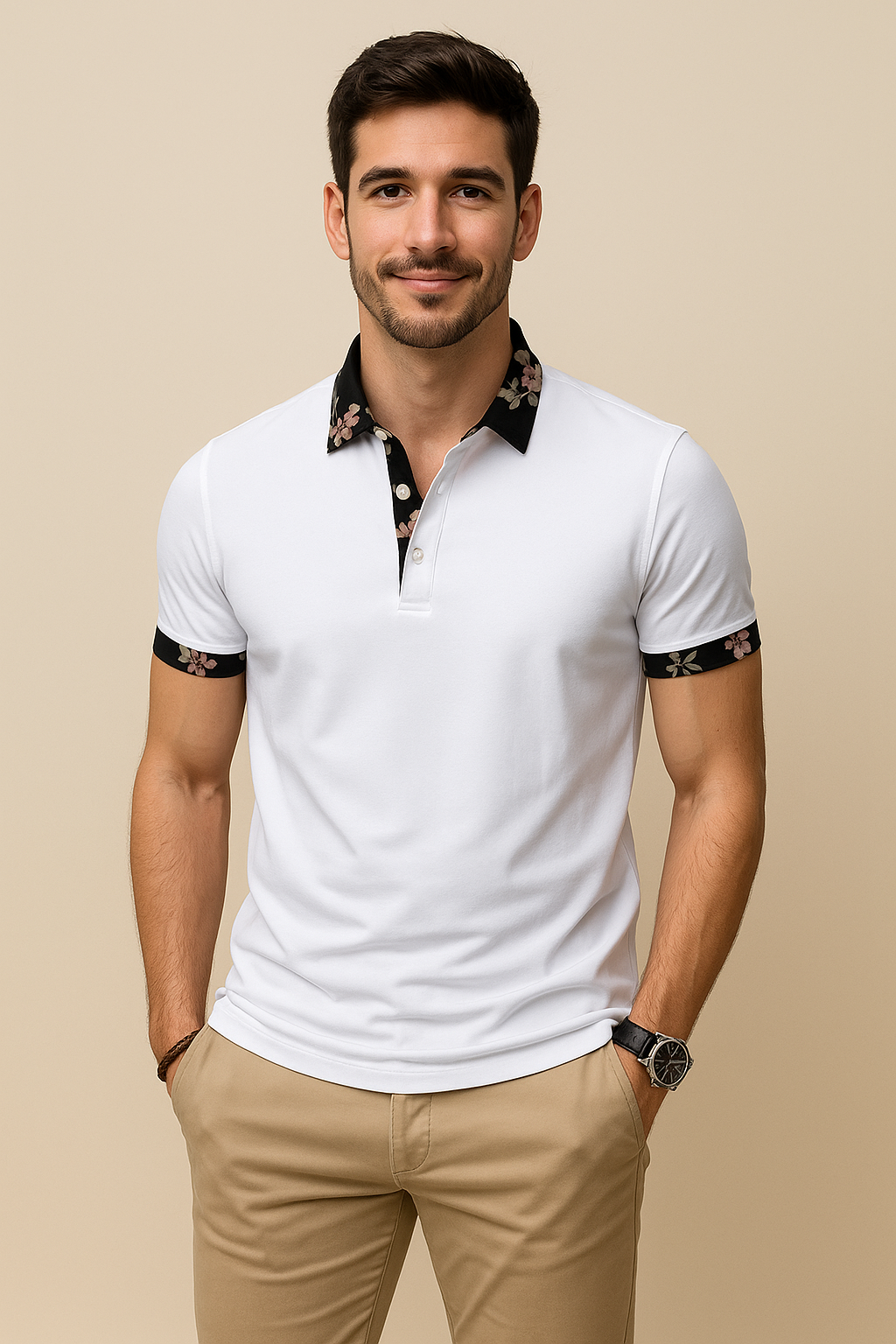 HERBERGER | Polo Shirt with Classic Fit