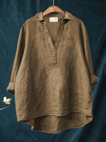 Andrea™ - Linen Blouse