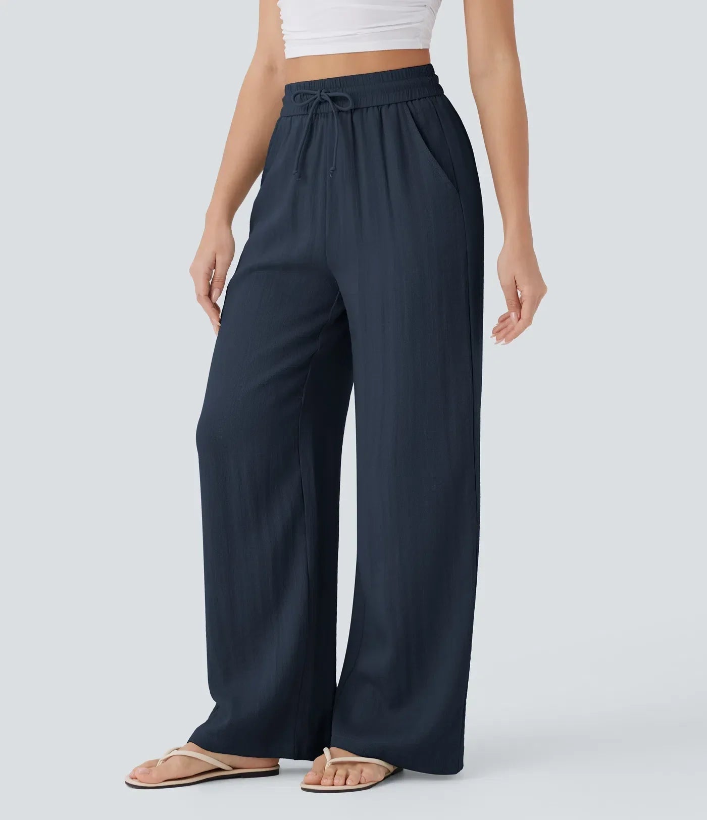 Elegant Linen Trousers