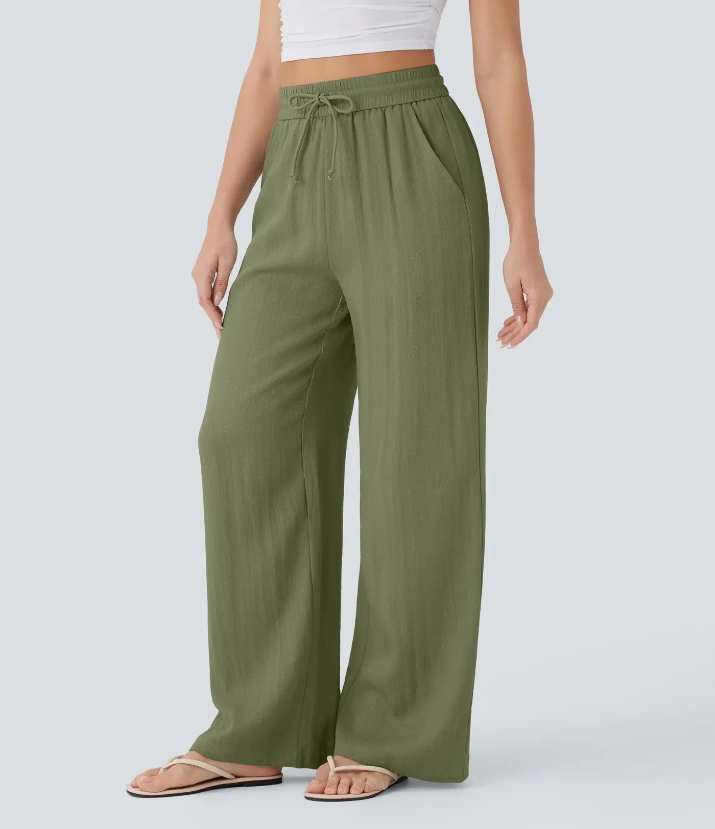 Elegant Linen Trousers
