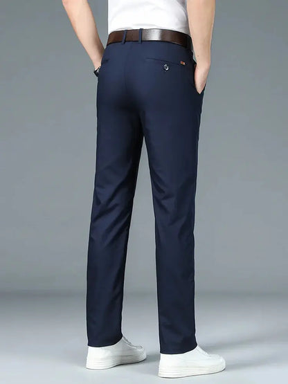 Sustainable Straight Pants Made from Bamboo Fabric