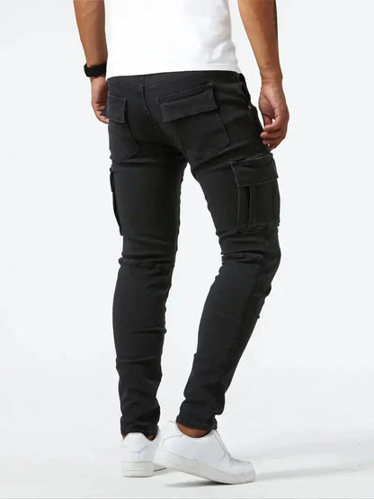 Denim Jeans Cargo Pants