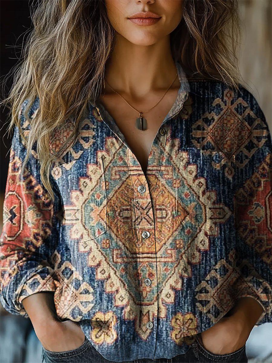 Blue Art Shirt