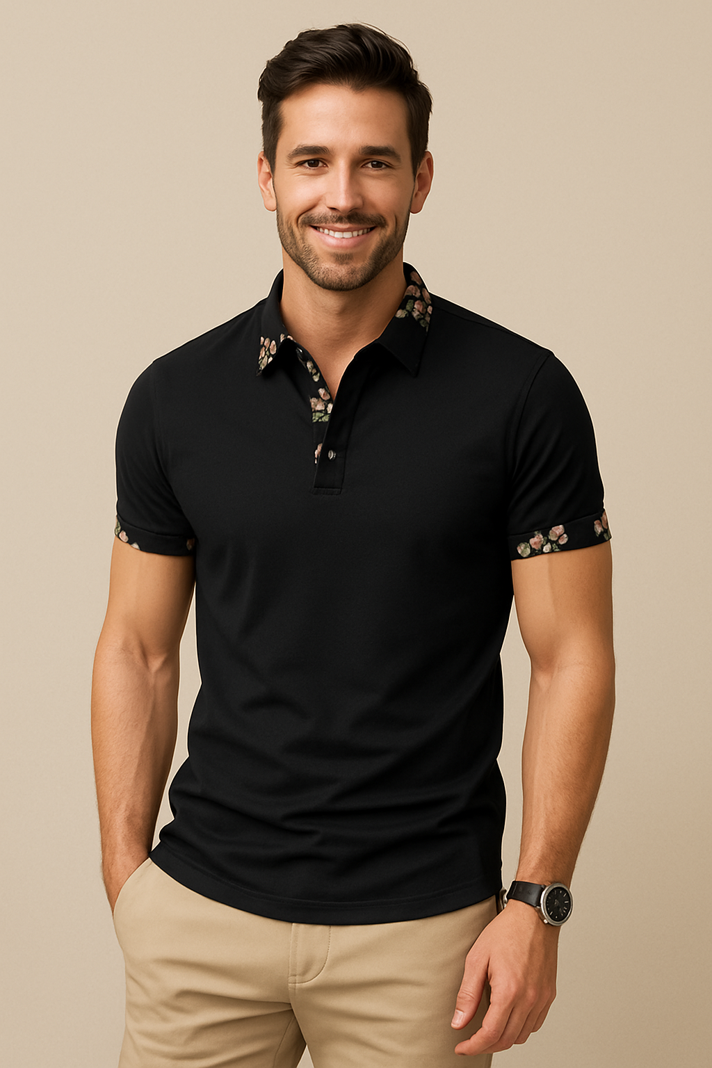 HERBERGER | Polo Shirt with Classic Fit