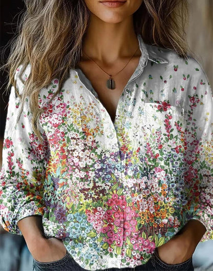 Floral Art Shirt
