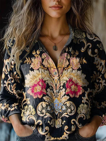 Flower Harmony Women's Shirt