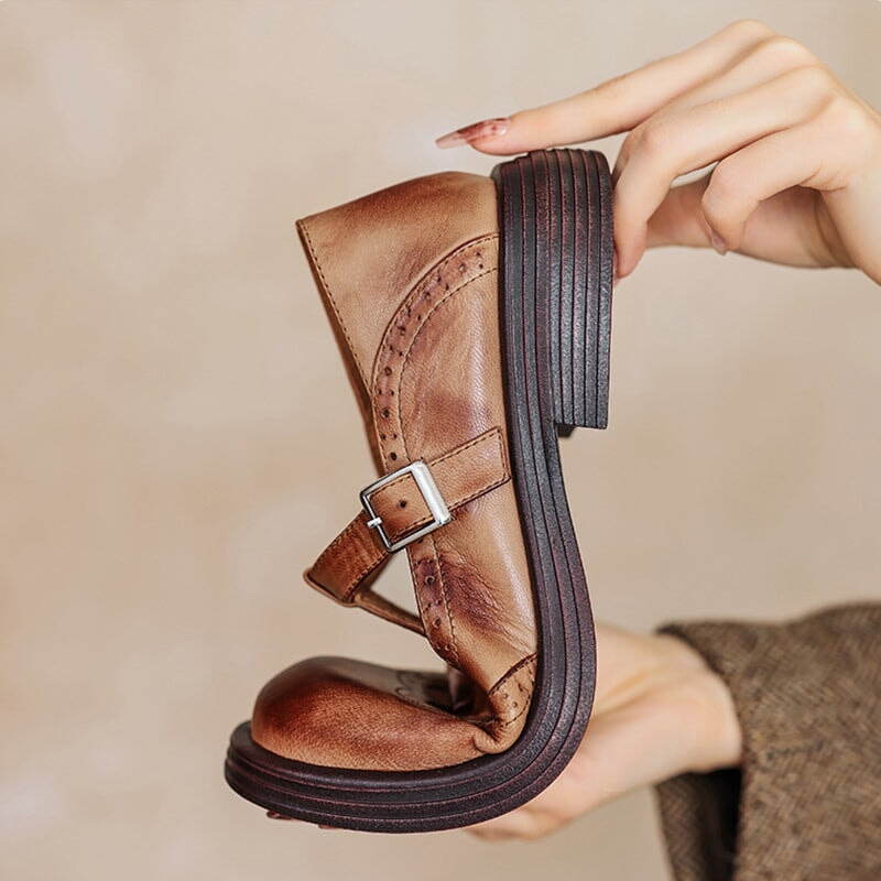 Élodie™ | Elegant Leather Shoe
